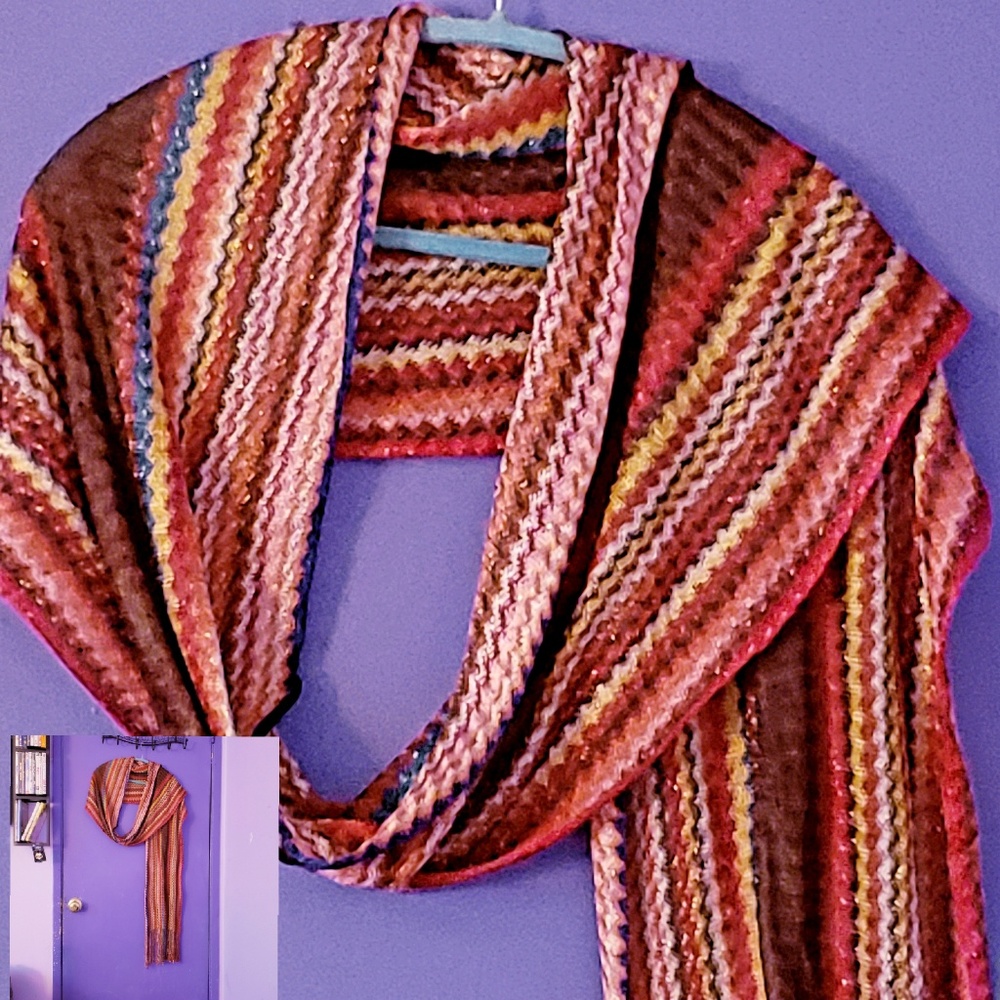 Crochet scarf